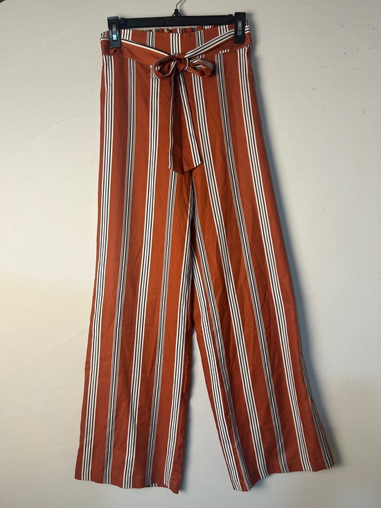 Ktoo Pants - Ktoo  Women’s Pants Wide Leg Striped Elastic Waist Pull On Size S